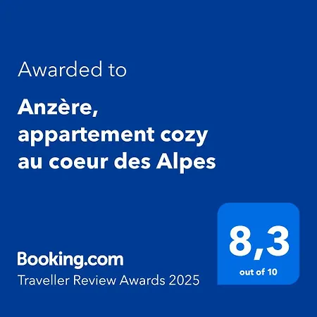 Anzere, Cozy Au Coeur Des Alpes 아파트
